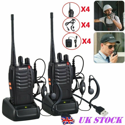 4pcs baofeng walkie talkie - 4pcs,