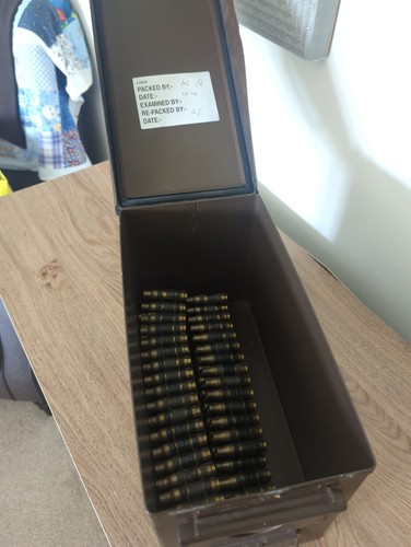 Ammo box genuine - box, fired