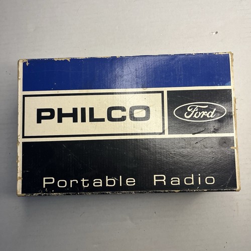 Philco ford portable - ford, radio