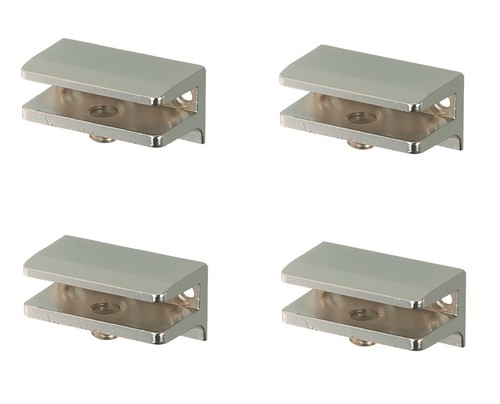 Glass shelf clamp support - 4, x