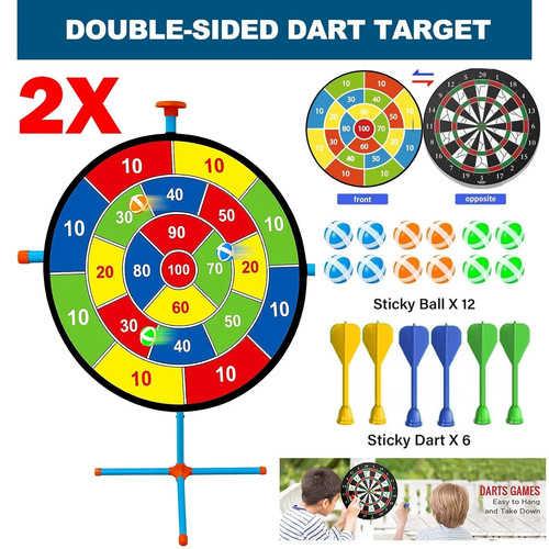 Dart board double - dart, 30"