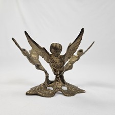 Brass Angel Fishbowl Display
