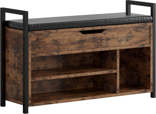 Shoe storage bench with doors - shoe,