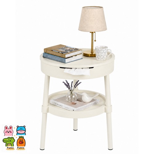 52cm round end table - 52cm,
