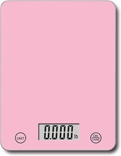 Pink Electric Kitchen Scale Digital LCD Display Food Parcel Post Weighing Scale