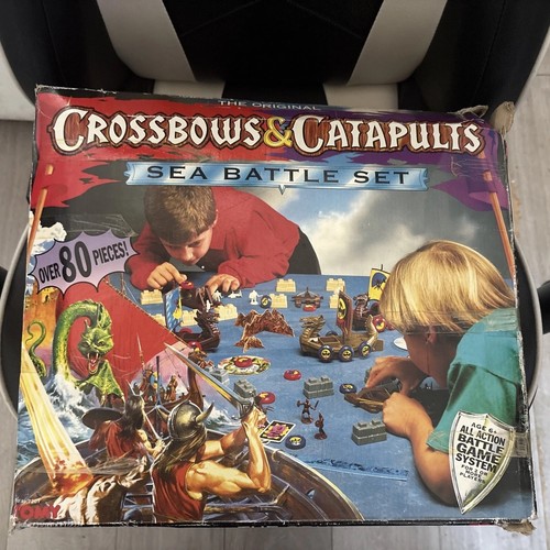 Vintage crossbows catapults - &,