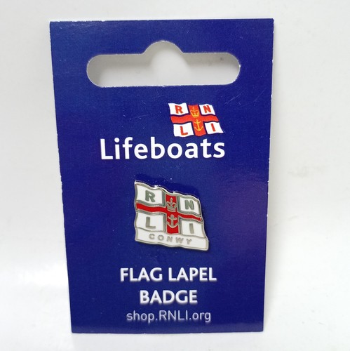 Rnli conwy pin badge brooch - rnli,