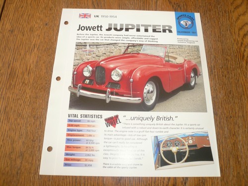 1951 jowett jupiter i - 1951, mk