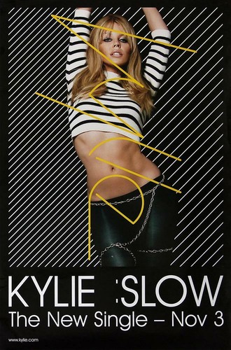 Kylie minogue poster slow - minogue,
