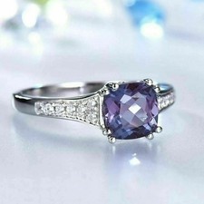 2.50Ct Cushion Alexandrite