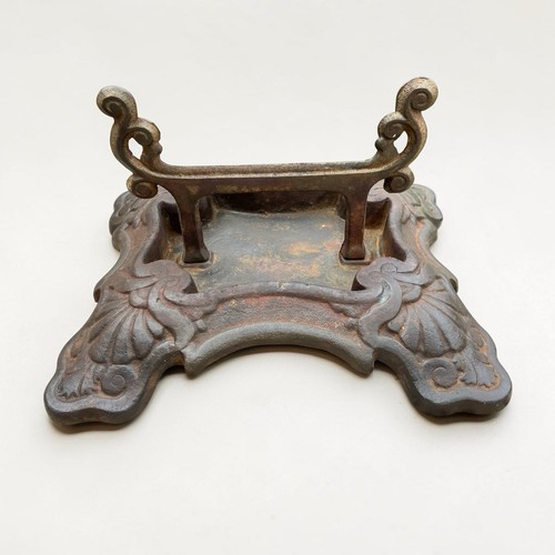 Antique cast iron boot - antique, scraper