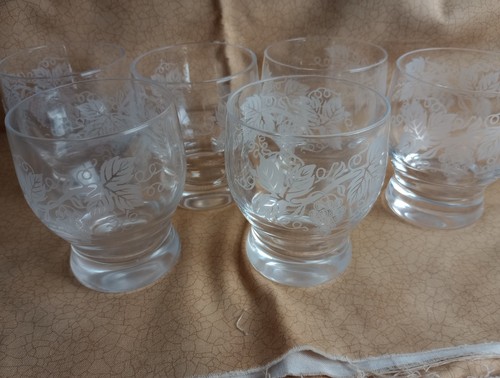 Glasses set vintage - set, x6