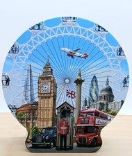 Churchill's Sights Of London Tin Embossed Confectionery Advertising Collectable 