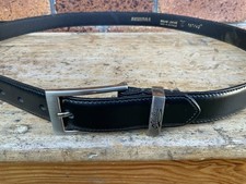 AKUBRA Mens Leather Dress Belt