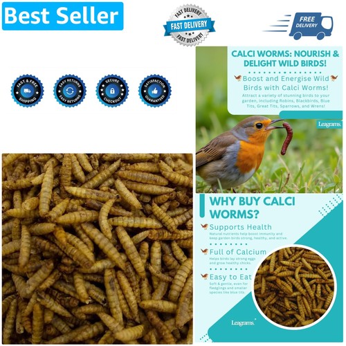 Calci worms for wild - calci, birds