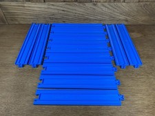 Trackmaster Tomy Blue Track, 12 Straight Sections, Thomas The Tank Track