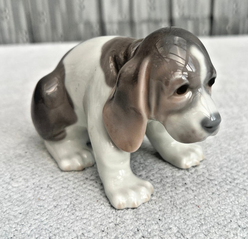 Lladro sad puppy - sad, dog