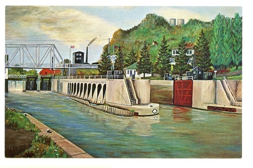 Lyons new york barge canal - lyons,,