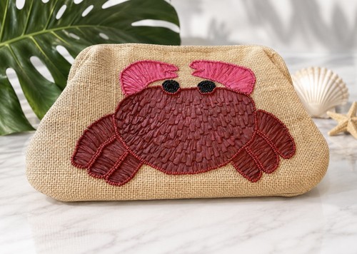Zara natural raffia - zara, “crab”
