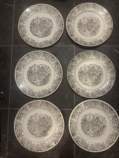 6 x Broadhurst Ironstone Tudor