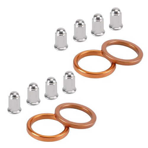 Exhaust gaskets nut kit - gaskets,