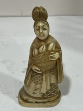 Vintage  Chinese  Statue Ivory