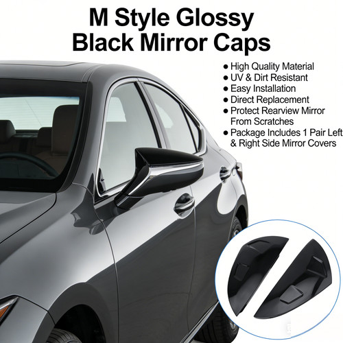 2pcs style mirror - m, cover