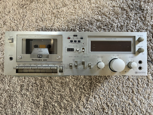Technics m63 head stereo - rs-m63,