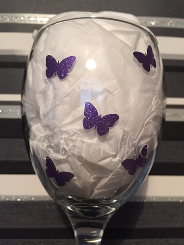 Mini small butterfly - mini, glitter