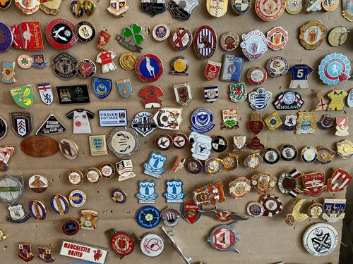 English enamel metal football - english,
