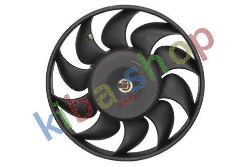 Left radiator fan - radiator, l