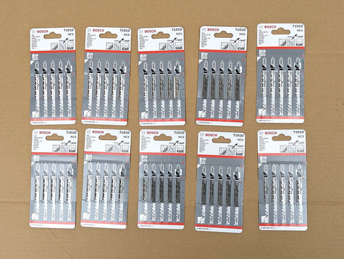 Packs bosch jigsaw blades - 10,