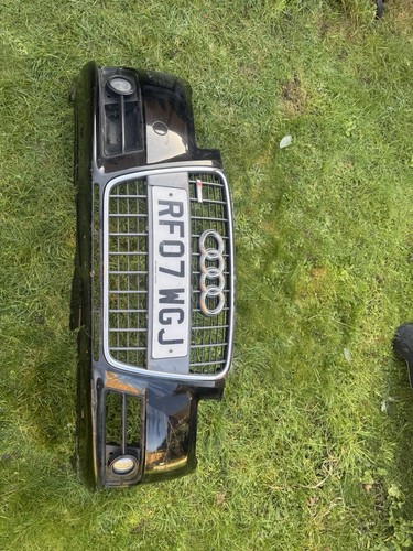 Audi a4b7 front bumper - front, black
