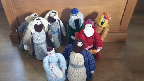 Vintage hand knitted - hand,