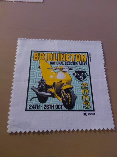 Scooter rally patch - rally,
