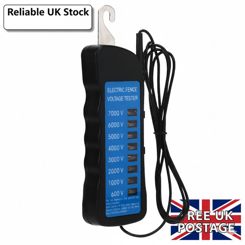 Electric fence tester with - tester,