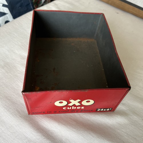 Vintage oxo tin - oxo,