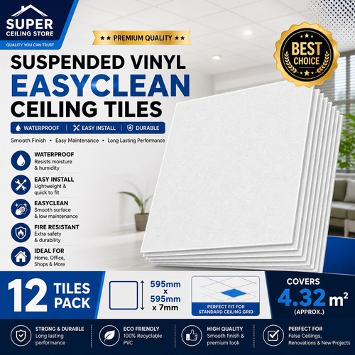 Suspended vinyl ceiling - vinyl,