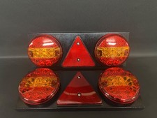 Pair LED Hamburger Burger LED