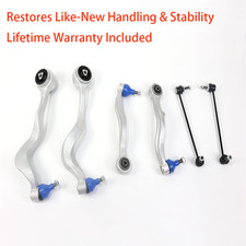 6pcs Front Lower Suspension