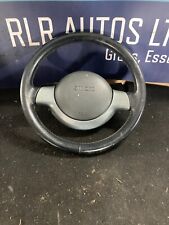 SMART CAR 450 FORTWO 03-06  LEATHER STEERING WHEEL WITH TWIN 1 PLUG ANGLE SENSOR