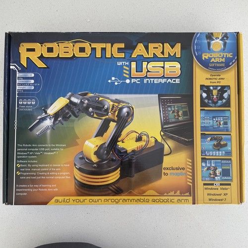 Robotic arm with usb - with,