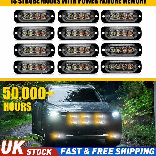 12pc amber white - 12pc, car