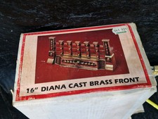 Unused Solid Cast Brass Open