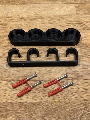 Pool cue holder - cue, (4