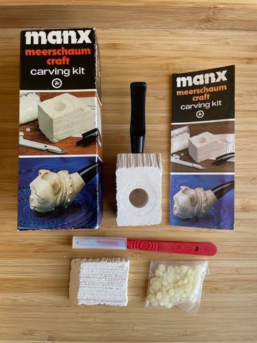 Manx meerschaum pipe craft - pipe,
