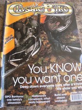 CLASSIC BIKE NOV 1998 V-TWIN