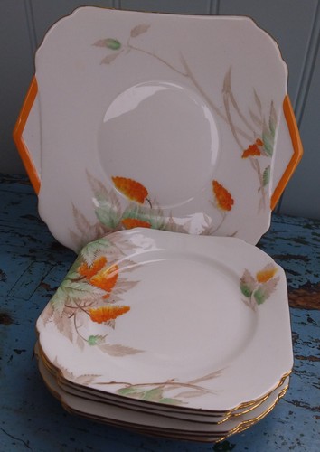 Vintage shelley orange - vintage,