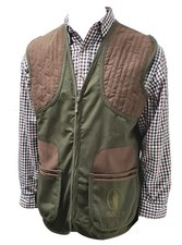 Bisley Shooting Vest by Bisley Olive/Brown  Hunting outdoor gear for Men