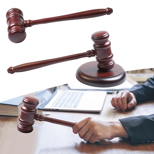 Wooden gavel prop costume gift - wooden,